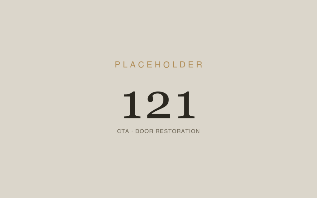 Request a Bronze, Iron or Steel Door Restoration Review