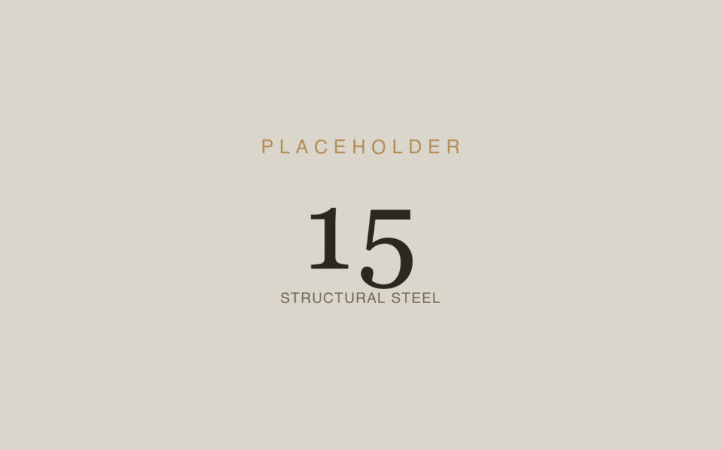 Architectural & Light Structural Steel Fabrication